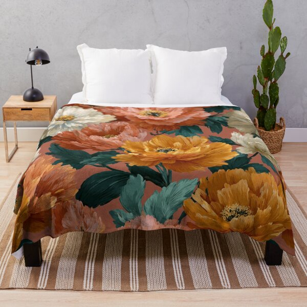 Item preview, Soft Romantic Floral Bright Peonies Painting Seamless Pattern designed and sold by GrinGalore.