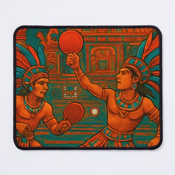 Item preview, Aztec Ping Pong: The Original Paddle Battle | Ancient Sports T-Shirt designed and sold by OhMyPingCo.