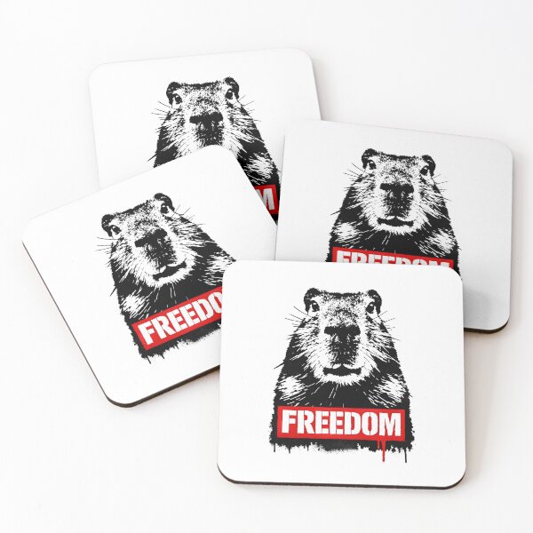 Item preview, CAPYBARA SAMBA - FREEDOM  designed and sold by CodeRonin®.