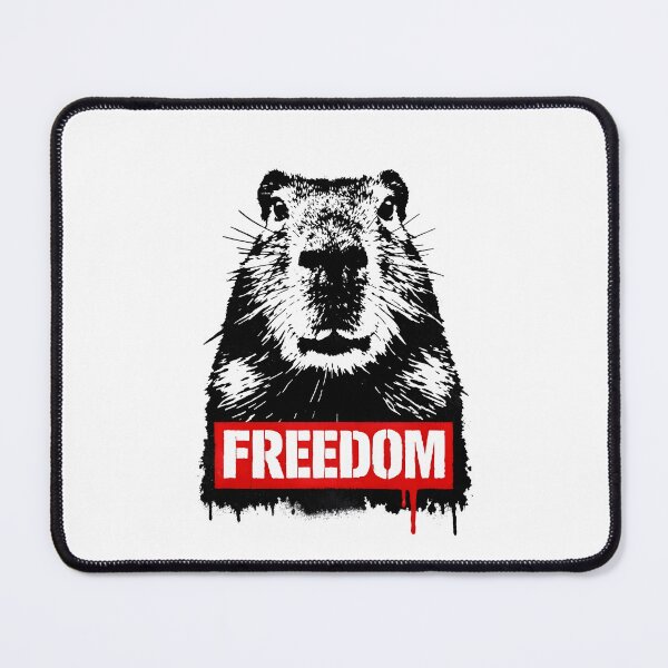 Item preview, CAPYBARA SAMBA - FREEDOM designed and sold by CodeRonin®.