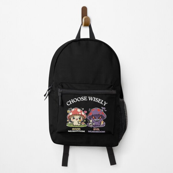 Item preview, Kawaii Mushroom Good vs Evil – Cute & Dark Funny Cartoon Design designed and sold by Martapp.