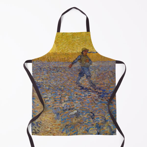 Item preview, The Sower by Vincent van Gogh: Vibrant Post Impressionist Fine Art Print designed and sold by artofuniverse.