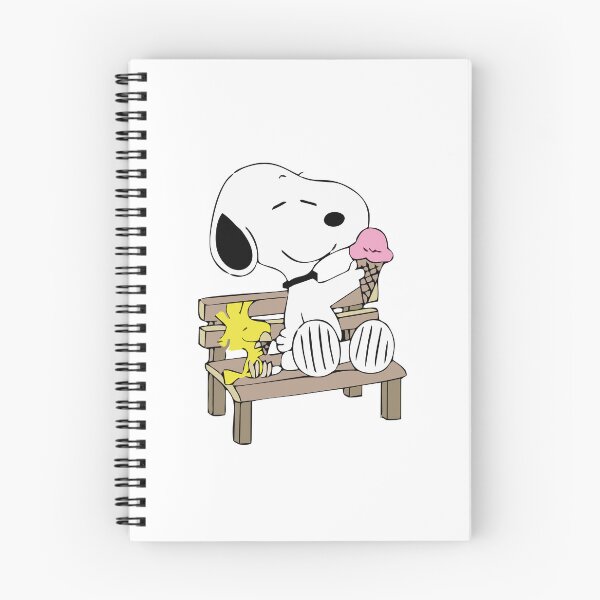 Item preview, Snoopy and Woodstock Ice Cream Date designed and sold by damejukio.