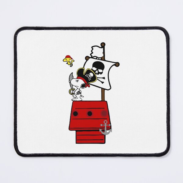 Item preview, Pirate Snoopy Sailing the Red Doghouse designed and sold by damejukio.