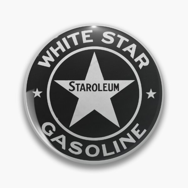 Item preview, Vintage White Star Gasoline designed and sold by QuayTradingCo.