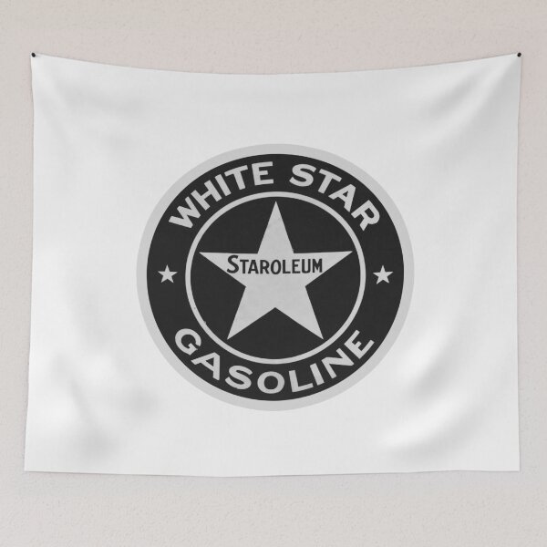 Item preview, Vintage White Star Gasoline designed and sold by QuayTradingCo.