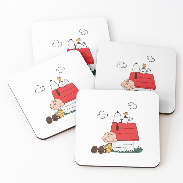 Item preview, Charlie Brown and Snoopy Relaxing Outdoors designed and sold by damejukio.