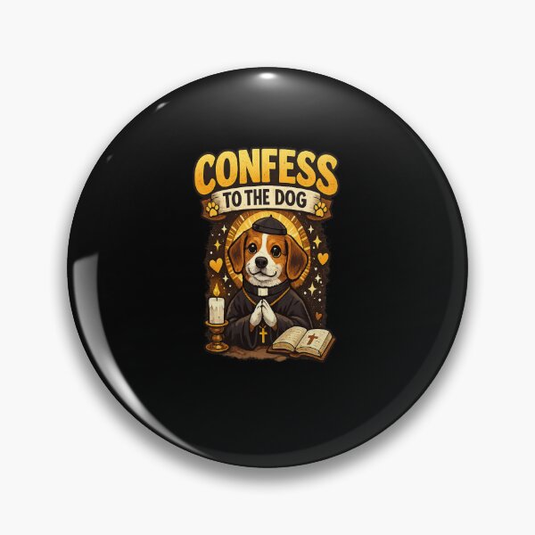 Item preview, Funny Dog Lover Confess To The Dog Cute Meme Sticker designed and sold by Artbysarmina.