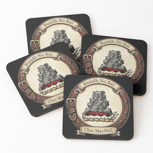Item preview, Clan MacNeil Crest designed and sold by BagTown Clans.
