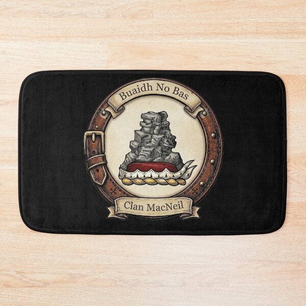 Item preview, Clan MacNeil Crest designed and sold by BagTown Clans.