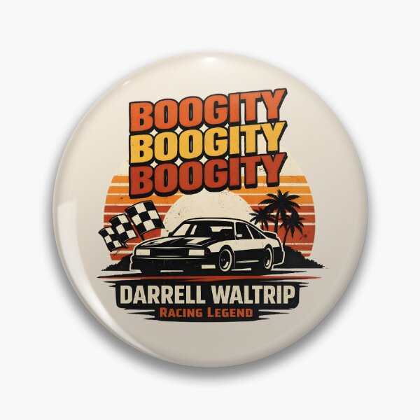 Item preview, Darrell Waltrip Boogity Boogity Vintage NASCAR Retro Racing Shirt designed and sold by Brick House.