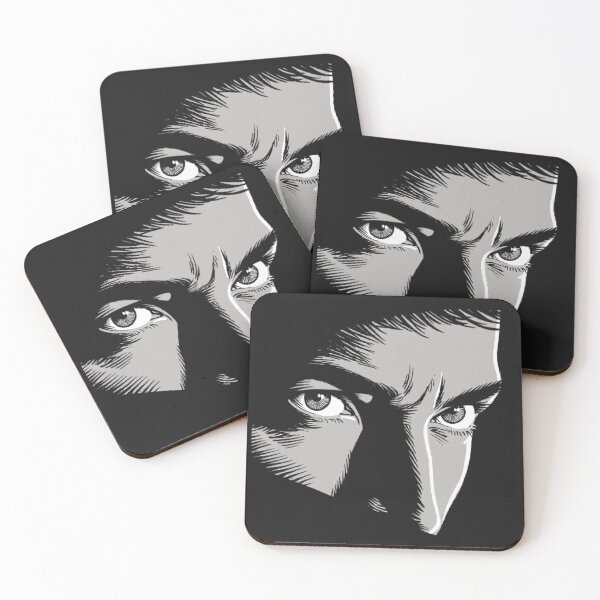 Item preview, Expressive Ink Drawing of Piercing Eyes designed and sold by CrazyRedBubble1.