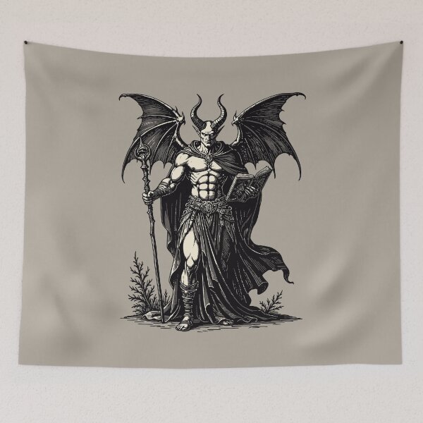 Item preview, Grimoire Guardian Dantalion Illustration designed and sold by taiche.
