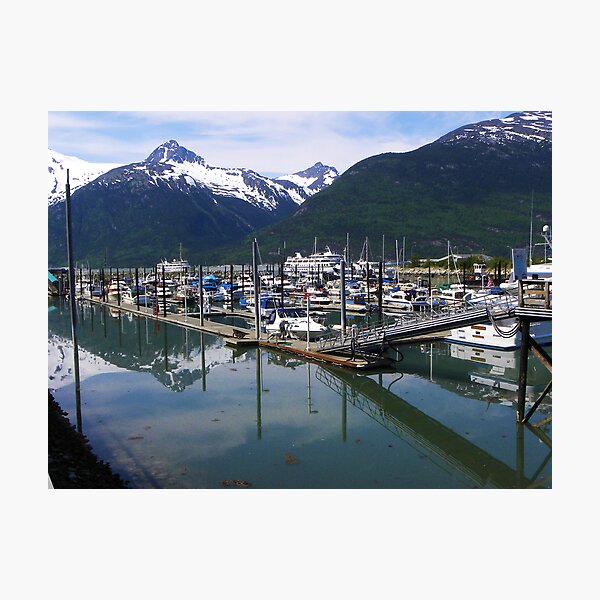 Item preview, Skagway Alaska Harbor designed and sold by gcampbell.