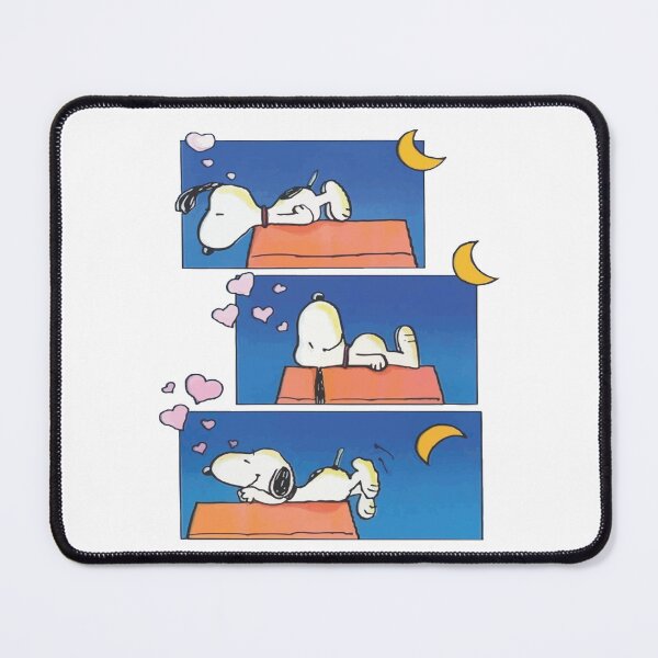 Item preview, Snoopy Sweet Dreams Night Sky Comic Strip designed and sold by damejukio.