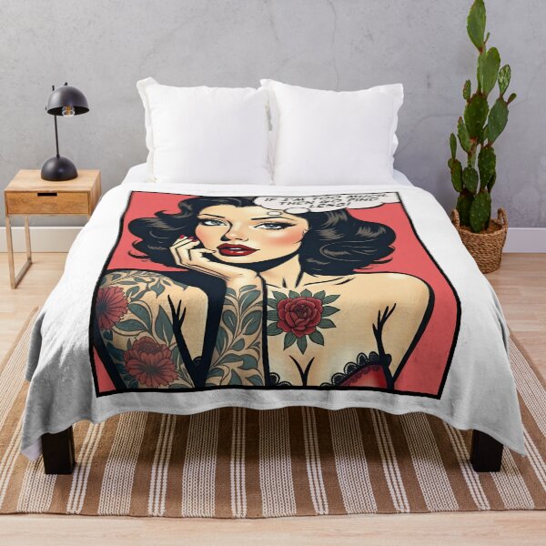 Item preview, If I’m too much, then go find less, pop art girl designed and sold by PaulSDesign.