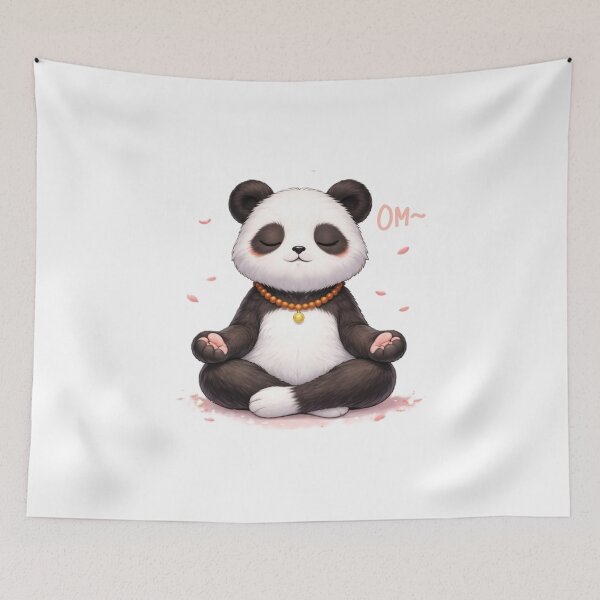 Item preview, Panda Zen Bliss designed and sold by Icareis-Studios.