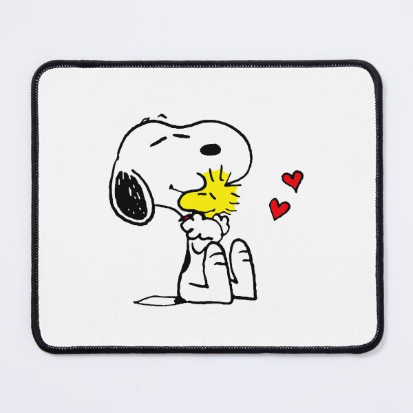 Item preview, Snoopy and Woodstock Best Friends Hug designed and sold by damejukio.