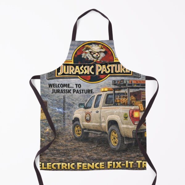 Item preview, Electric Fence Fix-It Truck - Jurassic Pasture Maintenance Unit designed and sold by Thpoar.