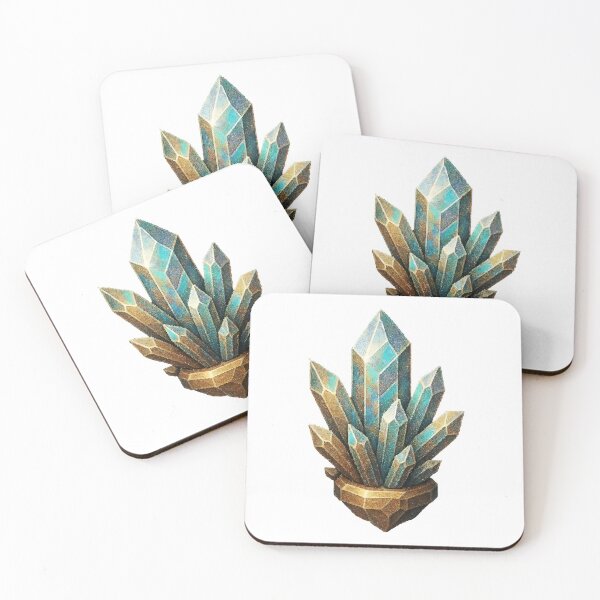 Item preview, A cluster of vibrant crystals on transparent background designed and sold by Creative88Art.