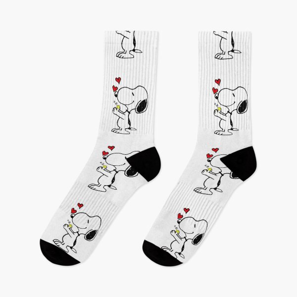 Item preview, Snoopy Holding Woodstock With Hearts designed and sold by damejukio.