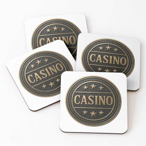 Item preview, A gold casino logo on transparent background designed and sold by Creative88Art.