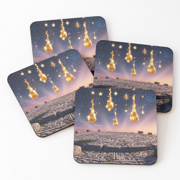 Item preview, ​Golden Tears of the Starry Night Sky designed and sold by NadinGerasi.
