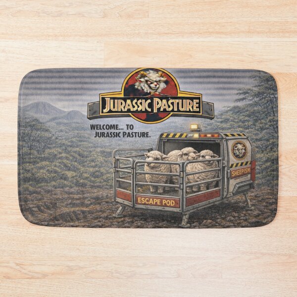 Aperçu de l'œuvre Capsule de survie - Enclos portable Jurassic Pasture créée et vendue par Thpoar.