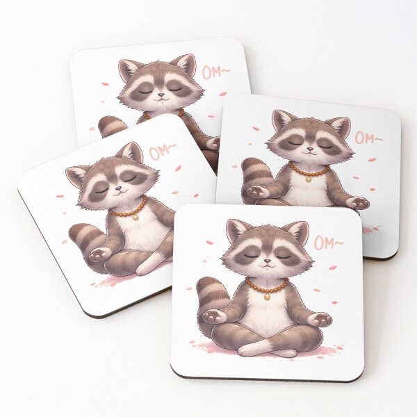 Item preview, Raccoon Zen Spirit designed and sold by Icareis-Studios.
