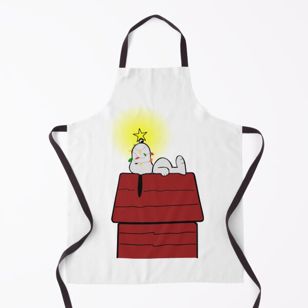 Item preview, Snoopy Christmas Lights Sleeping on Doghouse designed and sold by damejukio.