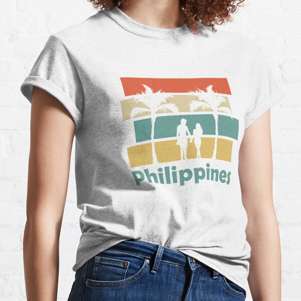 Philippines Manila Travel Souvenir White Dibuno Grafic T-shirt 42 Chest  West Pac