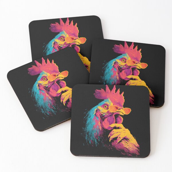 Item preview, Funny Thinking Rooster E1K0005 designed and sold by Ekeinekeke.