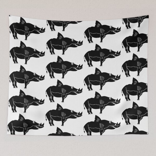Item preview, Black rhinoceros shark designed and sold by Lagueny.