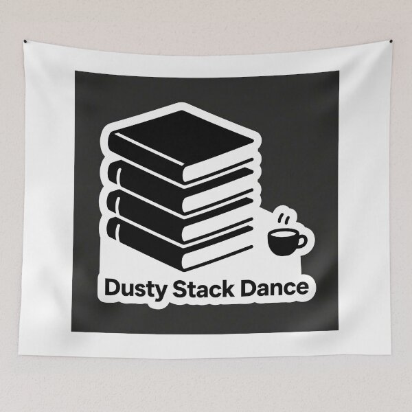 Item preview, Dusty Stack Dance – Book Lover Tee designed and sold by Arte-Excellency.