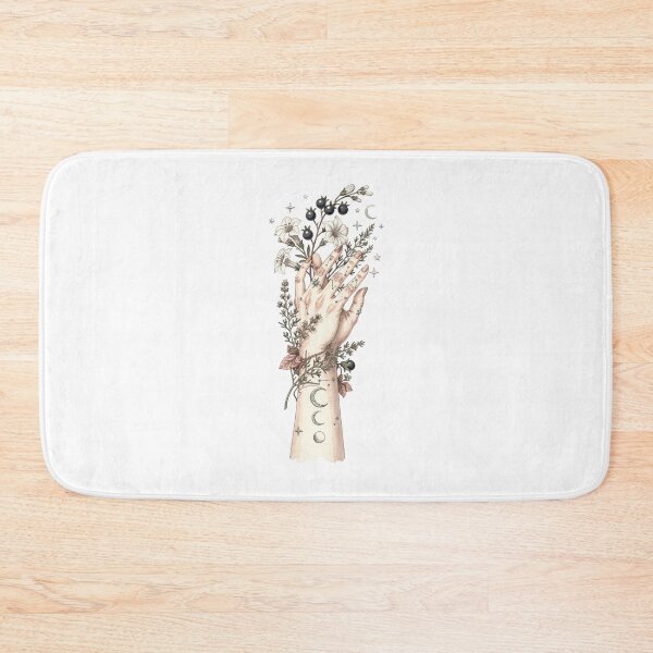 Item preview, Celestial Hand Botanical T-Shirt | Moon Phase Floral Illustration | Spiritual Astrology Witchy Gift designed and sold by Panom Suavichien.