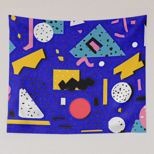 Item preview, 80s and 90s Retro Pop Pattern designed and sold by AeonAcademy.