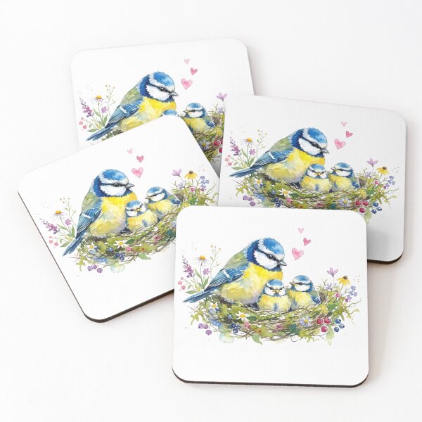 Item preview, Tit Bird Family designed and sold by Roy & Tiffany.