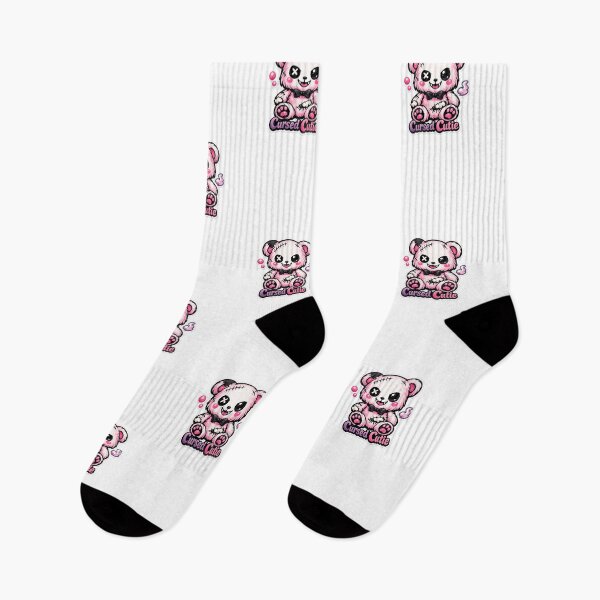 Item preview, Cursed Cute Teddy Bear – Kawaii Horror Plush Aesthetic designed and sold by CosmicSplendor.