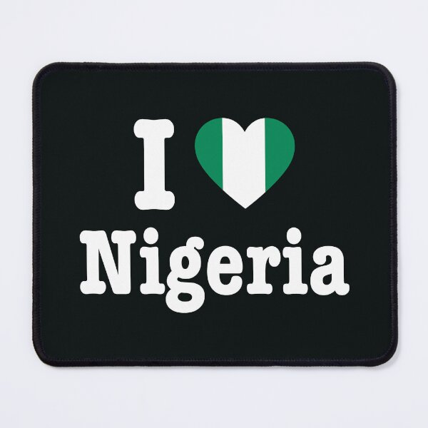 Item preview, I ❤️ NIGERIA designed and sold by MammothArt.
