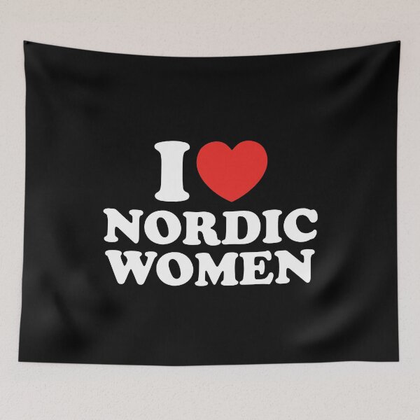 Item preview, I Love Nordic Women designed and sold by shitpostee.