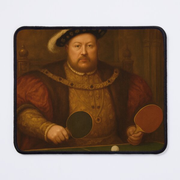 Item preview, Henry VIII: The King of Spin | Funny Royal Table Tennis T-Shirt designed and sold by OhMyPingCo.