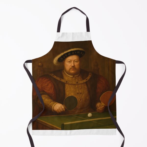 Item preview, Henry VIII: The King of Spin | Funny Royal Table Tennis T-Shirt designed and sold by OhMyPingCo.