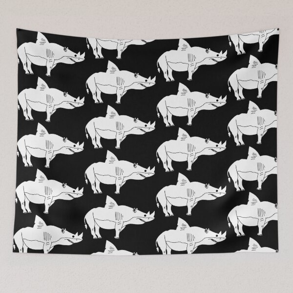 Item preview, White rhinoceros shark designed and sold by Lagueny.