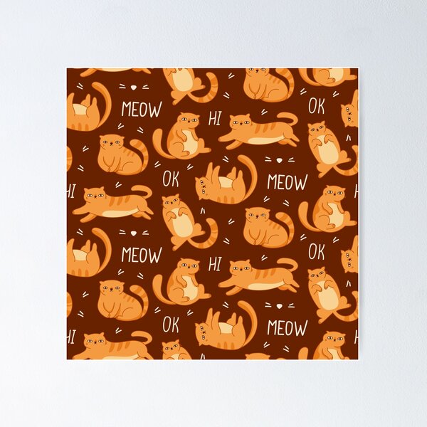 Item preview, Gatos lindos designed and sold by SWETA HALDER.