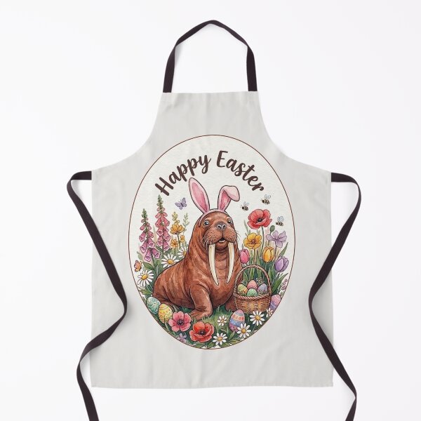 Item preview, Funny Walrus Happy Easter Egg Bunny Boys Girls Kids designed and sold by FurryHavenPH.
