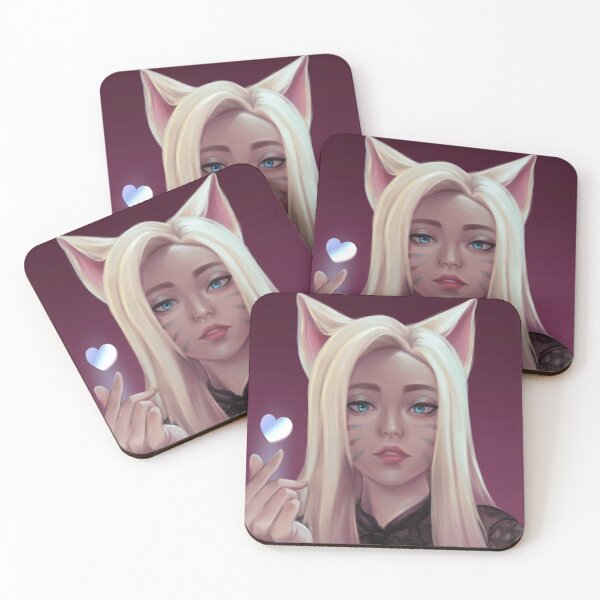 Item preview, "League of Legends" K/DA Ahri illustration designed and sold by bijuualam.