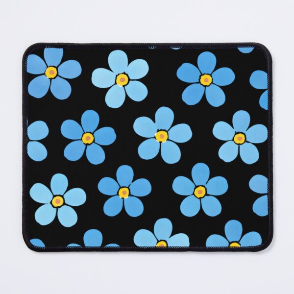 Item preview, Little blue forget-me-not pattern designed and sold by uunaa.