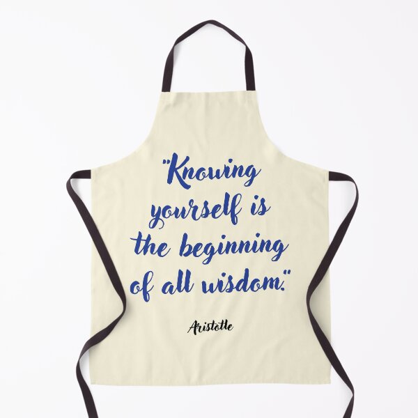 Item preview, Knowing yourself . . . Aristotle Quotation designed and sold by CharlottePlaceArt.