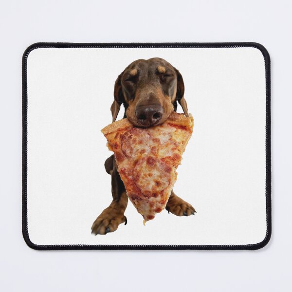 Item preview, Dachshund Dog with Pizza Slice designed and sold by Spring Things.
