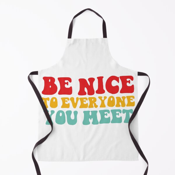 Item preview, Retro Groovy Be Nice To Everyone You Meet Typography designed and sold by Vision Crafted.